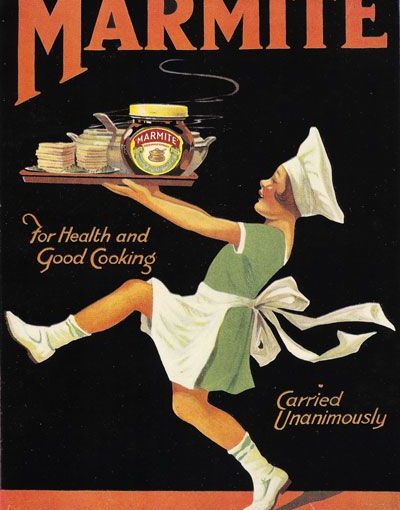 โปสเตอร์โฆษณา Vintage Marmite Vintage Vintage Vintage Poster โฆษณาอาร์เอส