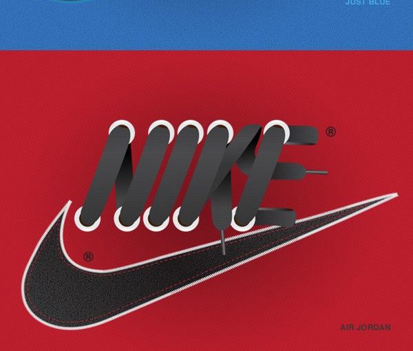 Designer รวมโลโก้ Nike ที่มีชื่อเสียงด้วยเชือกผูกรองเท้า แนวคิดสุดยอด! …