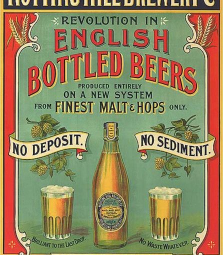 soyouthinkyoucansee เมื่อ tumblr; NOTTING HILL BREWERY CO. การโฆษณา 1899 โปสการ์ด …