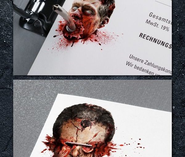 13th Street Stationery of Horror โฆษณาสร้างสรรค์โฆษณาภาพ …